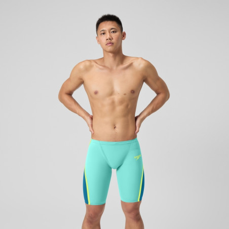 SPEEDO FastSkin LZR PURE INTENT 2.0 JAMMER - Light Blue - Jammer Natation Competition Homme | Les4Nages SPEEDO FastSkin LZR PURE INTENT 2.0 JAMMER - Light Blue - Jammer Natation Competition Homme | Les4Nages