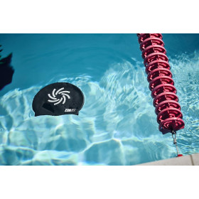 Bonnet de bain Zerod Vortex Black