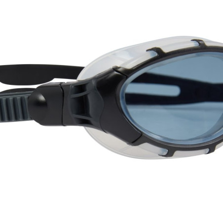 ZOGGS Predator Black Grey Tint Smoke Regular - Lunettes triathlon et eau libre | Les4Nages