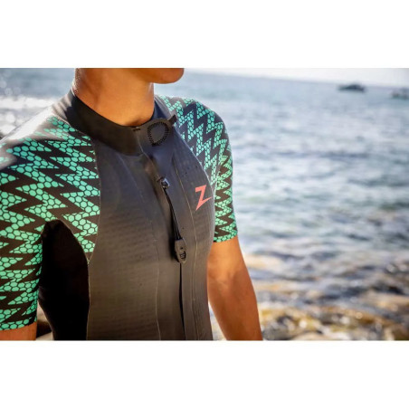 Zoggs RUSHER ultra SHORTY Woman - Combinaison Triathlon Néoprène Femme | Les4Nages Zoggs RUSHER ultra SHORTY Woman - Combinaison Triathlon Néoprène Femme | Les4Nages