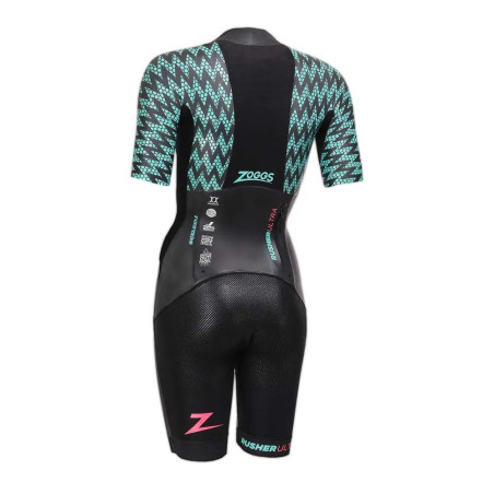 Zoggs RUSHER ultra SHORTY Woman - Combinaison Triathlon Néoprène Femme | Les4Nages Zoggs RUSHER ultra SHORTY Woman - Combinaison Triathlon Néoprène Femme | Les4Nages