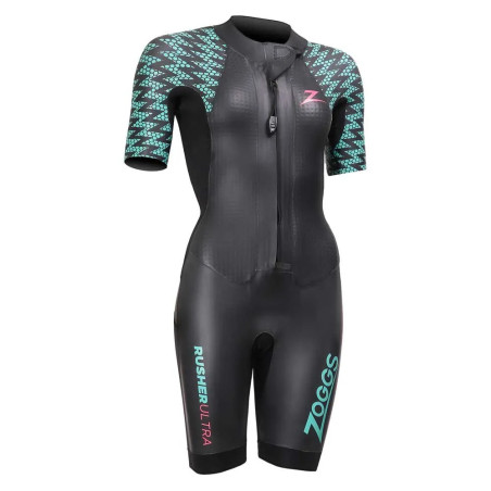 Zoggs RUSHER ultra SHORTY Woman - Combinaison Triathlon Néoprène Femme | Les4Nages Zoggs RUSHER ultra SHORTY Woman - Combinaison Triathlon Néoprène Femme | Les4Nages