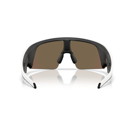 OAKLEY META VANGUARD AI White avec Verres Prizm Rose Gold - Lunettes solaires connectées avec Caméra et écouteurs intégrés | Les4Nages