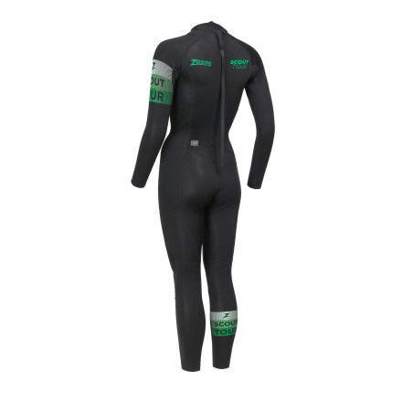 Zoggs SCOUT tour FS Woman - Combinaison Triathlon Néoprène Femme | Les4Nages