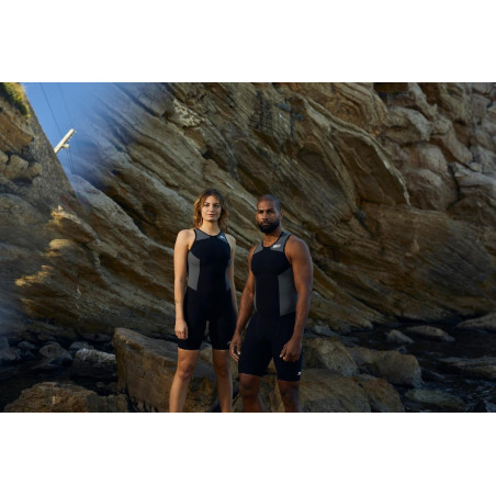 ZEROD ELITE Femme BLACK SERIES - Trifonction Triathlon Femme sans manches | Les4Nages ZEROD ELITE Femme BLACK SERIES - Trifonction Triathlon Femme sans manches | Les4Nages