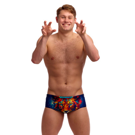 FUNKY TRUNKS Meow Baby - Sidewinder Trunks - Boxer Natation Homme | Les4Nages