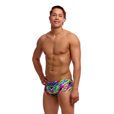 FUNKY TRUNKS Happy Hide - Sidewinder Trunks - Boxer Natation Homme | Les4Nages FUNKY TRUNKS Happy Hide - Sidewinder Trunks - Boxer Natation Homme | Les4Nages