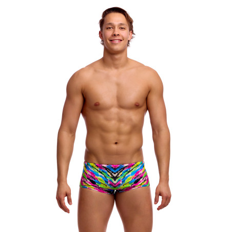 FUNKY TRUNKS Happy Hide - Sidewinder Trunks - Boxer Natation Homme | Les4Nages FUNKY TRUNKS Happy Hide - Sidewinder Trunks - Boxer Natation Homme | Les4Nages