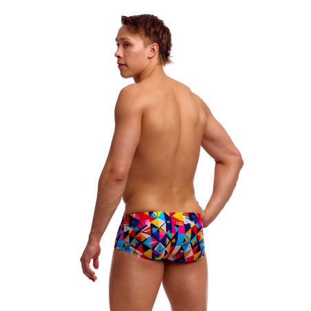 FUNKY TRUNKS Broken Blox - Classic Trunks - Boxer Natation Homme | Les4Nages FUNKY TRUNKS Broken Blox - Classic Trunks - Boxer Natation Homme | Les4Nages