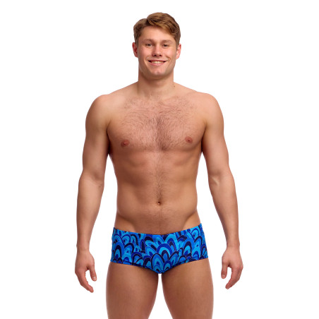 FUNKY TRUNKS Hill Billy Blues - Classic Trunks - Boxer Natation Homme | Les4Nages