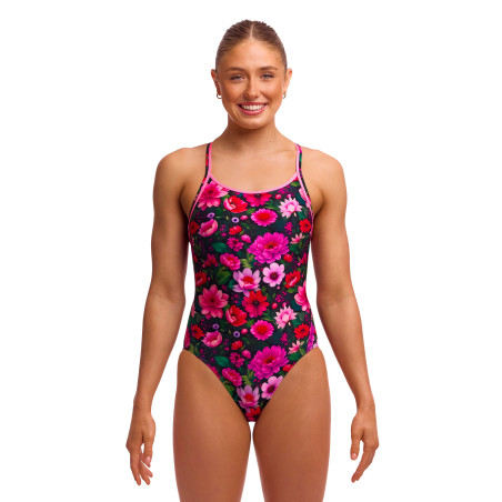 FUNKITA Garden Glow - Diamond Back - Maillot Femme 1 piece Natatiion | Les4Nages