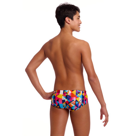 FUNKY TRUNKS (8-12ans) Broken Blox Sidewinder Trunks - Boxer Natation Gar | Les4Nages FUNKY TRUNKS (8-12ans) Broken Blox Sidewinder Trunks - Boxer Natation Gar | Les4Nages
