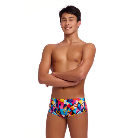 FUNKY TRUNKS (8-12ans) Broken Blox Sidewinder Trunks - Boxer Natation Gar | Les4Nages FUNKY TRUNKS (8-12ans) Broken Blox Sidewinder Trunks - Boxer Natation Gar | Les4Nages