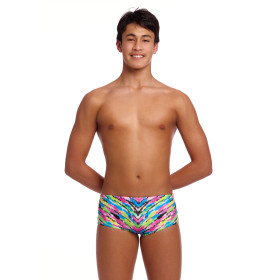 FUNKY TRUNKS (8-12ans) Happy Hide Sidewinder Trunks - Boxer Natation Garçon