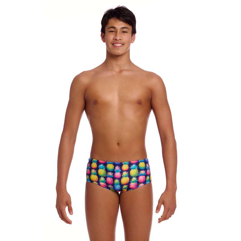 FUNKY TRUNKS (8-12ans) Pine Gap Sidewinder Trunks - Boxer Natation Garçon | Les4Nages