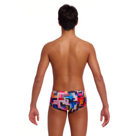 FUNKY TRUNKS (8-12ans) Putty Rules Sidewinder Trunks - Boxer Natation Garçon