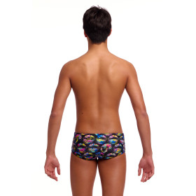 FUNKY TRUNKS (8-12ans) Ham Bam Maam Sidewinder Trunks - Boxer Natation Garçon