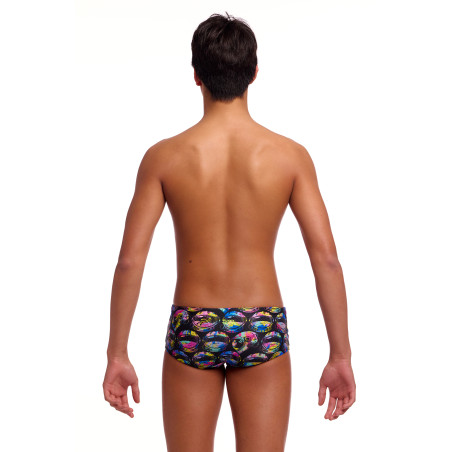 FUNKY TRUNKS (8-12ans) Ham Bam Maam Sidewinder Trunks - Boxer Natation Garçon | Les4Nages
