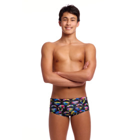 FUNKY TRUNKS (8-12ans) Ham Bam Maam Sidewinder Trunks - Boxer Natation Garçon