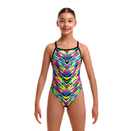 FUNKITA Girl (8-14ans) Happy Hide Single Strap - Maillot Fille natation 1 piece | Les4Nages FUNKITA Girl (8-14ans) Happy Hide Single Strap - Maillot Fille natation 1 piece | Les4Nages