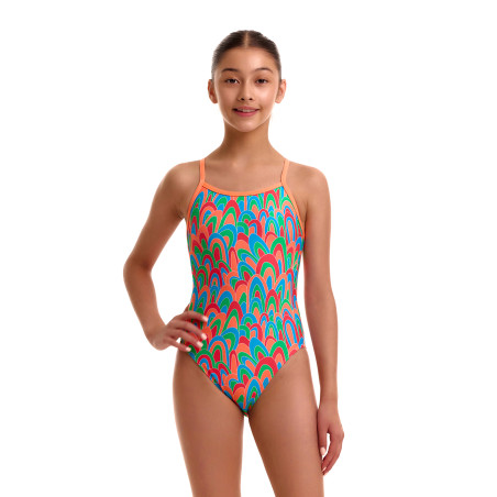 FUNKITA Girl (8-14ans) Hush Puffy Single Strap - Maillot Fille natation 1 piece | Les4Nages FUNKITA Girl (8-14ans) Hush Puffy Single Strap - Maillot Fille natation 1 piece | Les4Nages