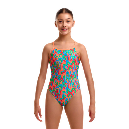 FUNKITA Girl (8-14ans) Hush Puffy Single Strap - Maillot Fille natation 1 piece | Les4Nages FUNKITA Girl (8-14ans) Hush Puffy Single Strap - Maillot Fille natation 1 piece | Les4Nages