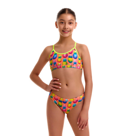 FUNKITA Girl (8-14ans) Pinky Piney Racerback Two Piece Maillot de bain filles 2 pi | Les4Nages FUNKITA Girl (8-14ans) Pinky Piney Racerback Two Piece Maillot de bain filles 2 pi | Les4Nages