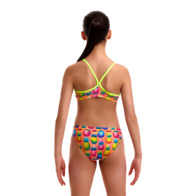 FUNKITA Girl (8-14ans) Pinky Piney Racerback Two Piece Maillot de bain filles 2 pi