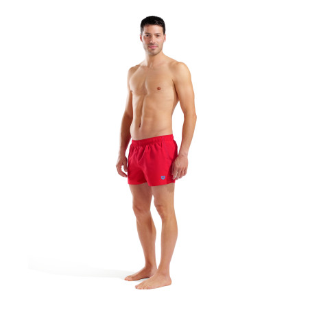Short de Plage ARENA Men's Fundamentals R X-Short RED-TURQUOISE | Les4Nages