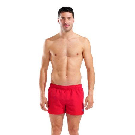 Short de Plage ARENA Men's Fundamentals R X-Short RED-TURQUOISE | Les4Nages