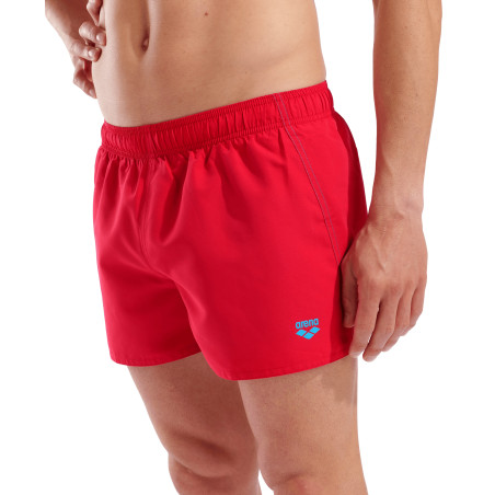 Short de Plage ARENA Men's Fundamentals R X-Short RED-TURQUOISE | Les4Nages
