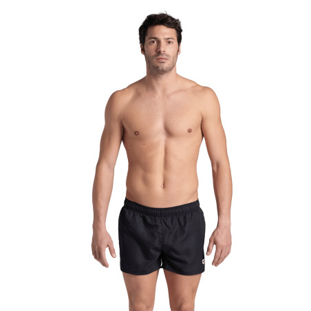 Short de Plage ARENA Men's Fundamentals R X-Short BLACK-WHITE | Les4Nages