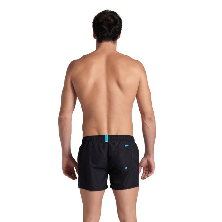 Short de Plage ARENA Men's Fundamentals R X-Short BLACK-WHITE | Les4Nages