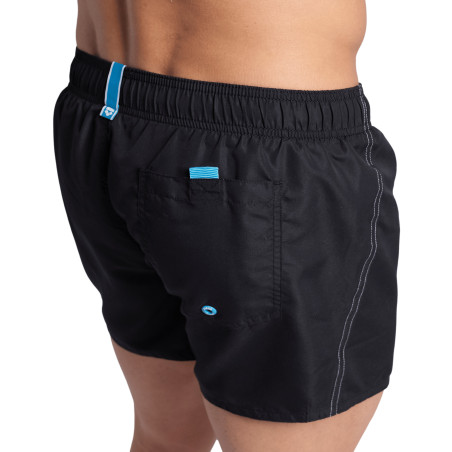 Short de Plage ARENA Men's Fundamentals R X-Short BLACK-WHITE | Les4Nages