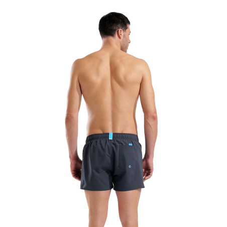Short de Plage ARENA Men's Fundamentals R X-Short ASPHALT-NEON BLUE | Les4Nages Short de Plage ARENA Men's Fundamentals R X-Short ASPHALT-NEON BLUE | Les4Nages