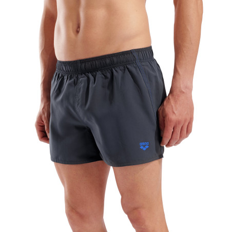 Short de Plage ARENA Men's Fundamentals R X-Short ASPHALT-NEON BLUE | Les4Nages Short de Plage ARENA Men's Fundamentals R X-Short ASPHALT-NEON BLUE | Les4Nages