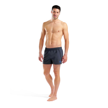 Short de Plage ARENA Men's Fundamentals R X-Short ASPHALT-NEON BLUE | Les4Nages Short de Plage ARENA Men's Fundamentals R X-Short ASPHALT-NEON BLUE | Les4Nages