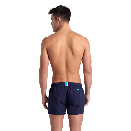 Short de Plage ARENA Men's Fundamentals R X-Short NAVY-TURQUOISE | Les4Nages