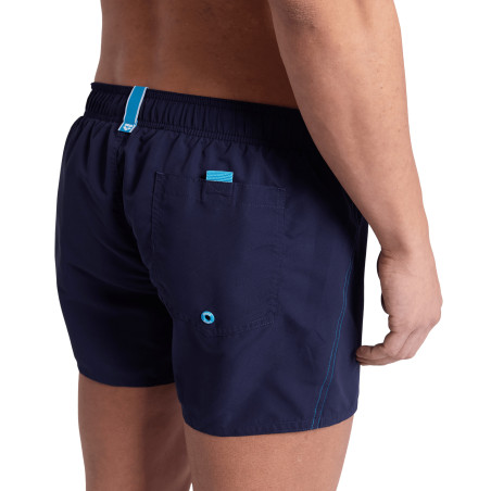 Short de Plage ARENA Men's Fundamentals R X-Short NAVY-TURQUOISE | Les4Nages