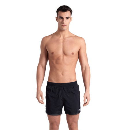 Short de Plage ARENA Men's Bywayx R Shorts BLACK-WHITE | Les4Nages