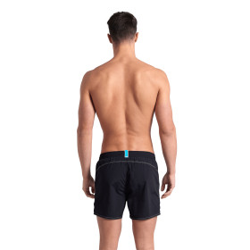 Short de Plage ARENA Men's Bywayx R Shorts BLACK-WHITE