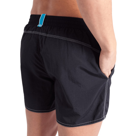 Short de Plage ARENA Men's Bywayx R Shorts BLACK-WHITE | Les4Nages