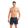 Short de Plage ARENA Men's Bywayx R Shorts ASPHALT-NEON BLUE