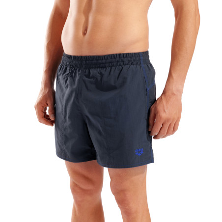 Short de Plage ARENA Men's Bywayx R Shorts ASPHALT-NEON BLUE | Les4Nages