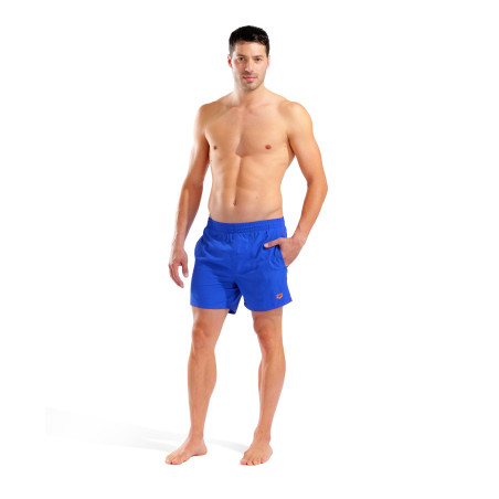 Short de Plage ARENA Men's Bywayx R Shorts NEON BLUE-TEAM ORANGE | Les4Nages