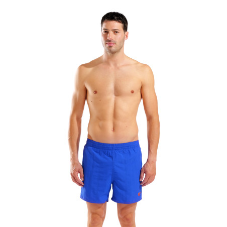 Short de Plage ARENA Men's Bywayx R Shorts NEON BLUE-TEAM ORANGE | Les4Nages