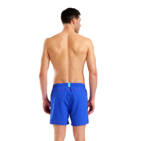 Short de Plage ARENA Men's Bywayx R Shorts NEON BLUE-TEAM ORANGE