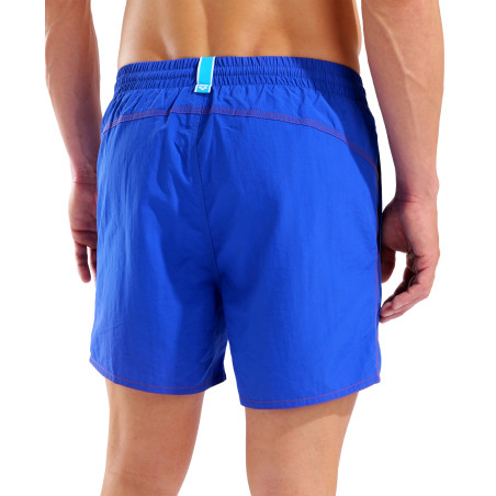 Short de Plage ARENA Men's Bywayx R Shorts NEON BLUE-TEAM ORANGE | Les4Nages