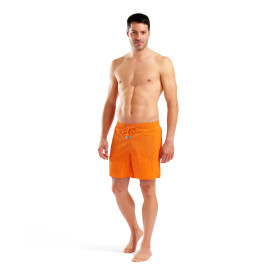 Short de Plage ARENA Men's Beach Boxer Arena Solid TEAM ORANGE
