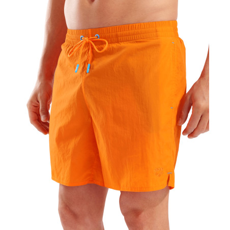 Short de Plage ARENA Men's Beach Boxer Arena Solid TEAM ORANGE | Les4Nages Short de Plage ARENA Men's Beach Boxer Arena Solid TEAM ORANGE | Les4Nages